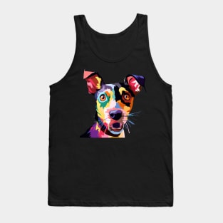 Rat Terrier Pop Art - Dog Lover Gifts Tank Top